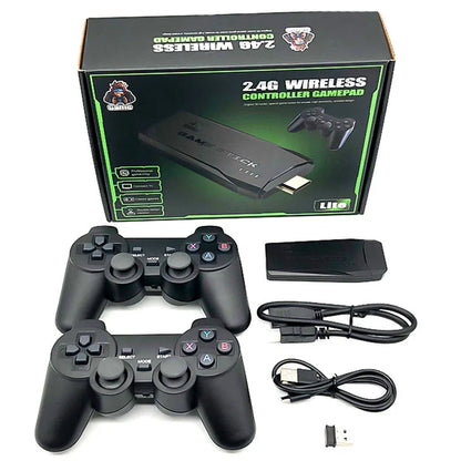 GameStick Retro 90s – 20.000 Juegos + 2 Controles Inalámbricos